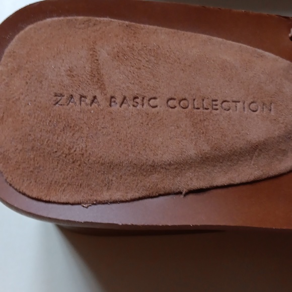 NWT Zara Basic Collection Seude Knot Sandals - Picture 6 of 7